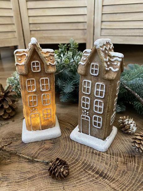 Led perníkový domček vyšší, 