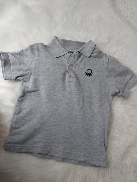 Polokošeľa benetton sivá, benetton,92