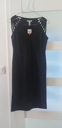 Čierne mini šaty, xs