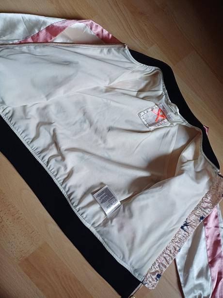 Saténová bomberka, h&m,110