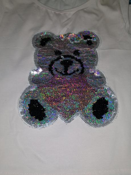 Trendy šaty s mackom, 152