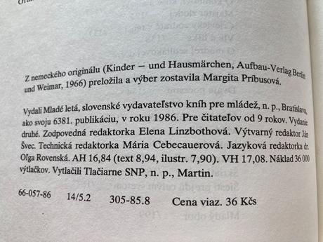 J. a w. grimmovci svadba líšky ryšky (1986),