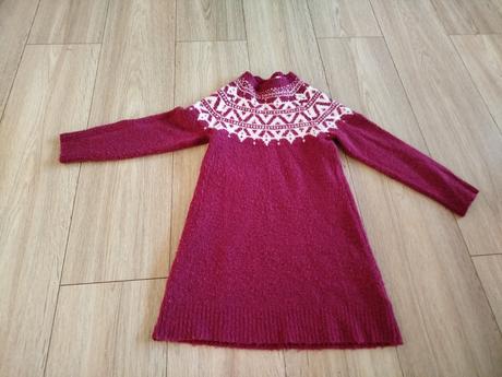 Šaty pletene, lupilu,110