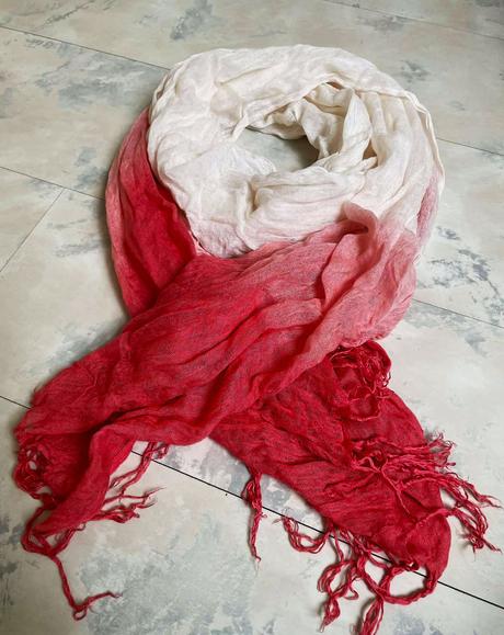 Tieňovaná šatka okolo krku, reserved,xxxl