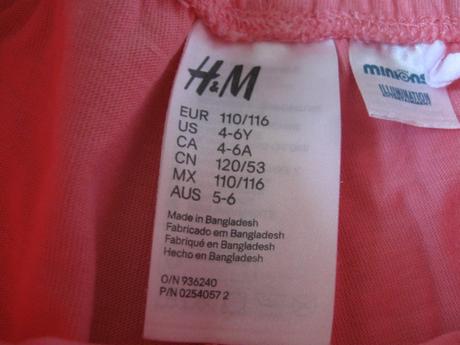 Dievčenské tepláky, 110/116, h&m,110