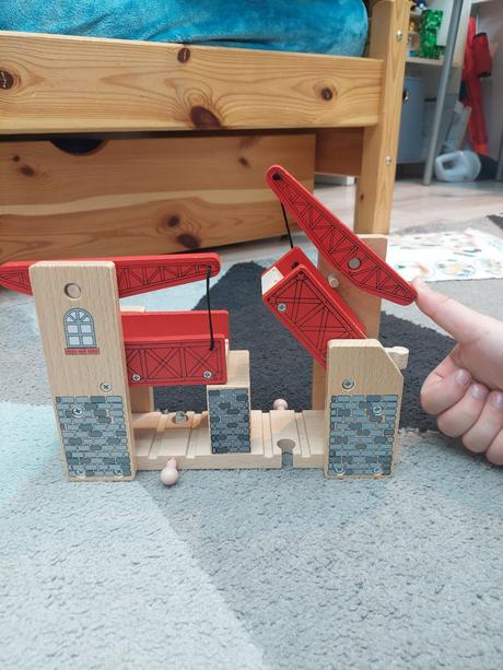 Vláčiková drevená dráha, 