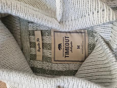 Timeout pánsky sivý sveter veľ. m, timeout,m
