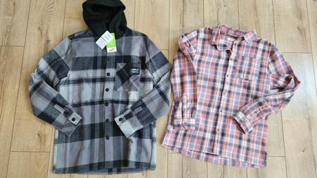 Flanelové košele na jar, reserved,170