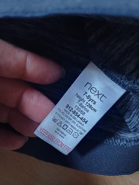 Športovy crop top, next,128