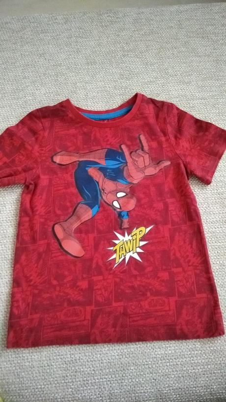 Červené tričko so spidermanom, 104