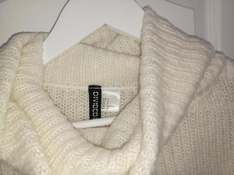 Crop rolák pulover s/l, h&m,m