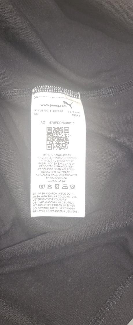 Krátke oversize tričko puma training, puma,m