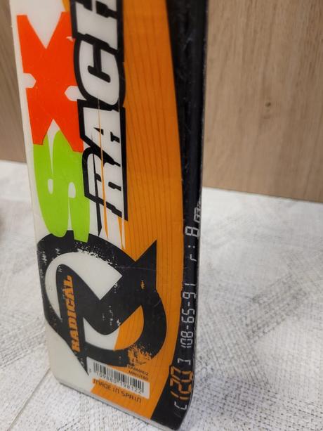 Lyže zn.rossignol + lyžiarky zn.tecno, rossignol,120-129 cm