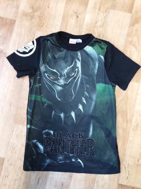 Chlapčenské tričko black panther, marvel,140