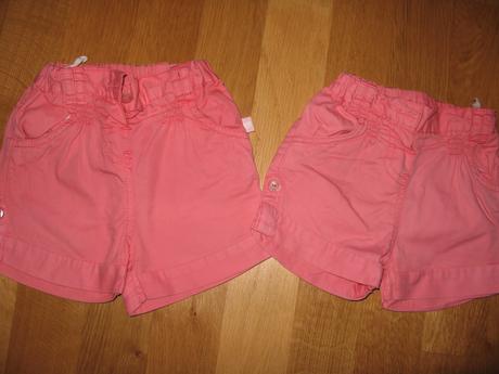 2x turistické šortky, 74