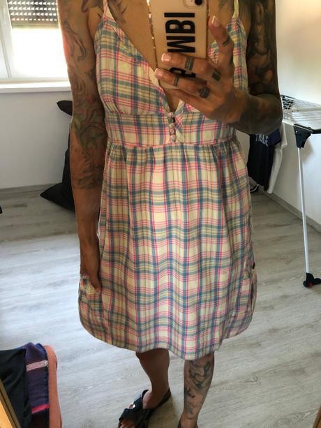 Element šaty bledoružové, m