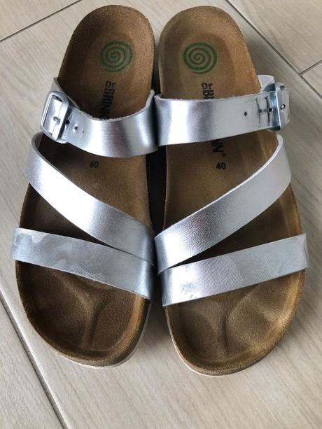 Kožené šlapky dr.brinkmann, 40