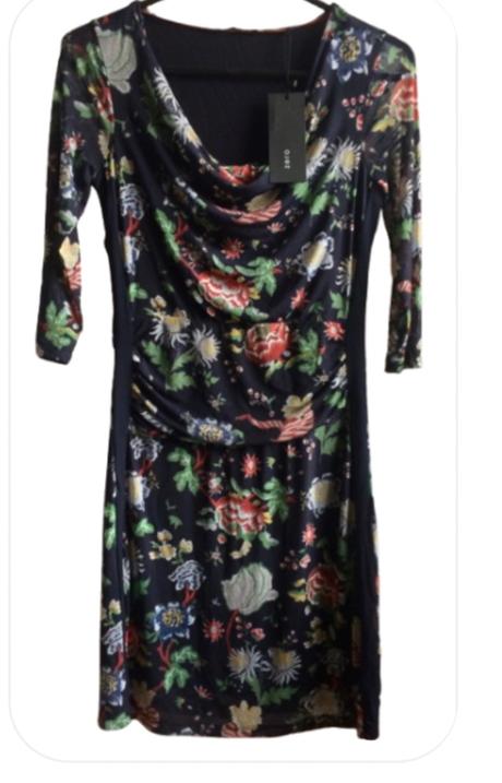 Zero kvetinové šaty vel.34/xs, 34 / xs