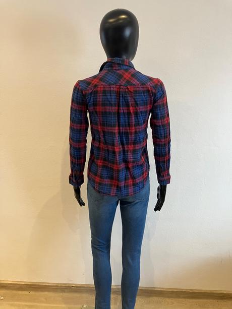 Dievčenská kockovaná košeľa h&m (152), h&m,152