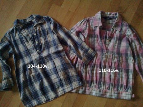 Predĺžená blúzka 104-110v, george,104