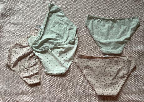 5x nové bavlnené nohavičky, hana, l/xl, l