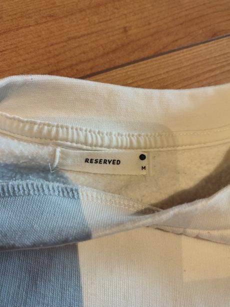 Mikina biela, reserved,m