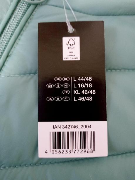 Prechodná vetrovka, esmara,l