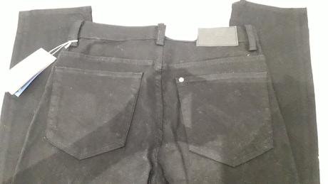 Čierne dámske džínsy slim č.30, h&m,30