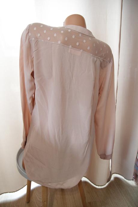 Bledo ružová blúzka, xl, xl