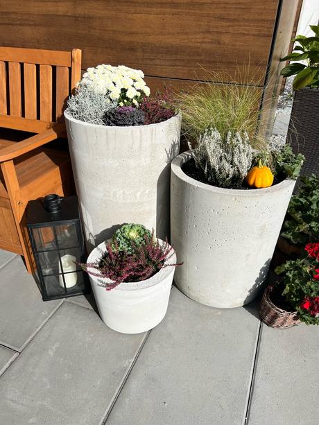 Betónový kvetináč, 