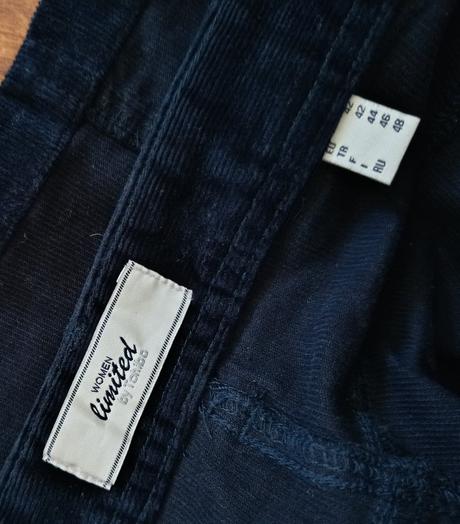 Menčestrová sukňa tchibo, tchibo,xl