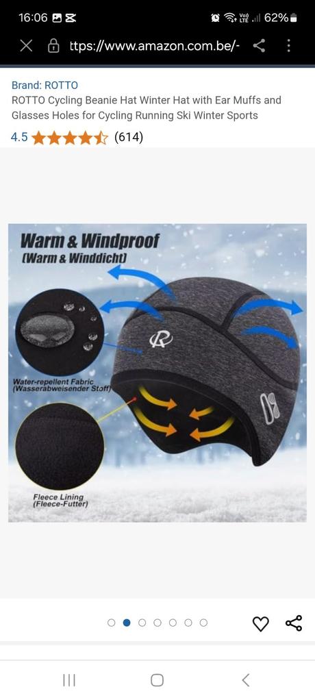 Cyklistická čiapka rotto, l