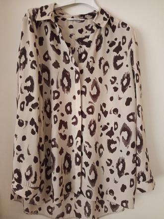 Blúzka s leo vzorom, 44