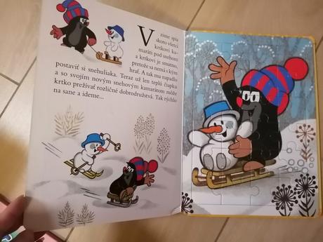 5x veselé puzzle krtko, 