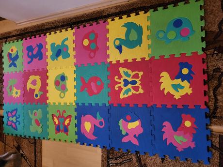 Penova puzzle podlozka,