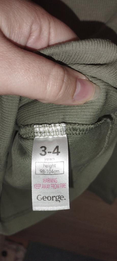 Vrubkované tričko 98/104, george,98