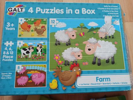 Puzzle zvieratá,