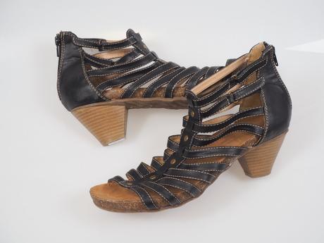 Kvalitné kožené sandále pia corsini, 41