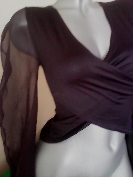 Bluzka - crop top, tally weijl,xs