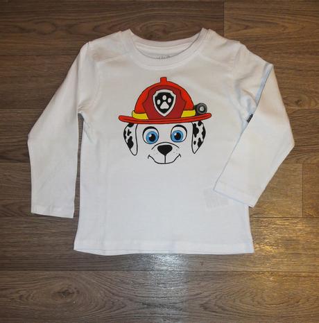Tričko tlapková patrola (paw patrol), 92 - 140