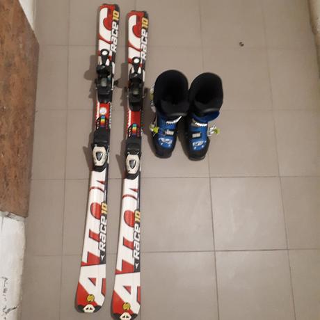 Lyze s lyziarkami 130cm/38, atomic,130-139 cm