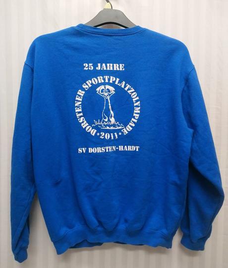 Pánska modrá mikina s motívom, stedman, l, l