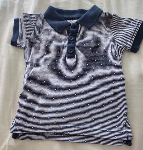 Tričko s golierom f&f, veľkosť 62, f&f,62