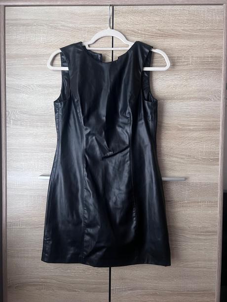 Mini kozene saty, zara,m
