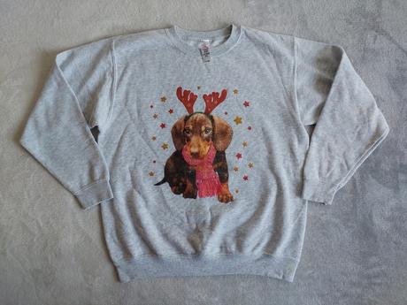 Vianočná mikina zn.george veľ.146-152, george,146