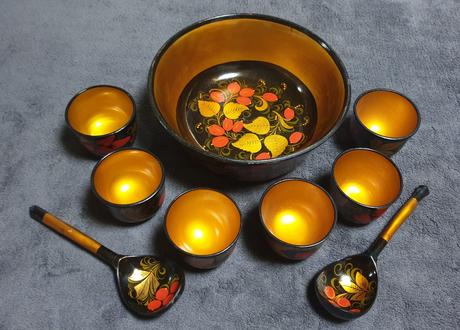 Ruská drevená súprava, 