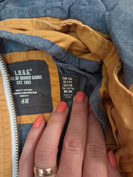 Jarná bunda, h&m,104