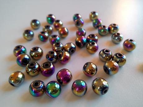 Hematit dúhové 8 mm, 