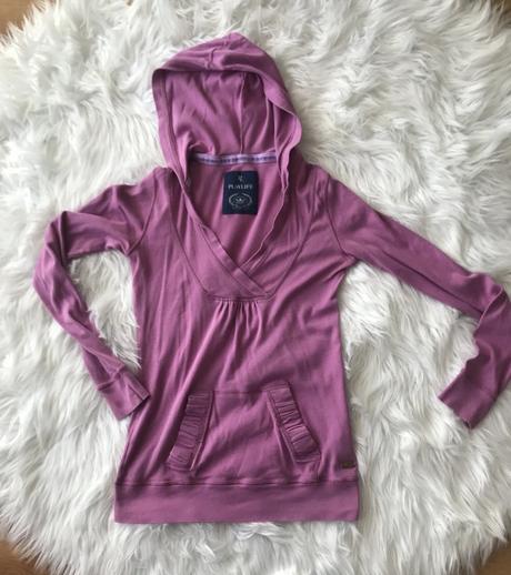 Štýlová fialová mikina, benetton,158