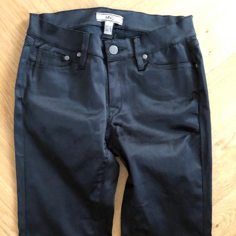 Mango čierne saténové nohavice, mango,36